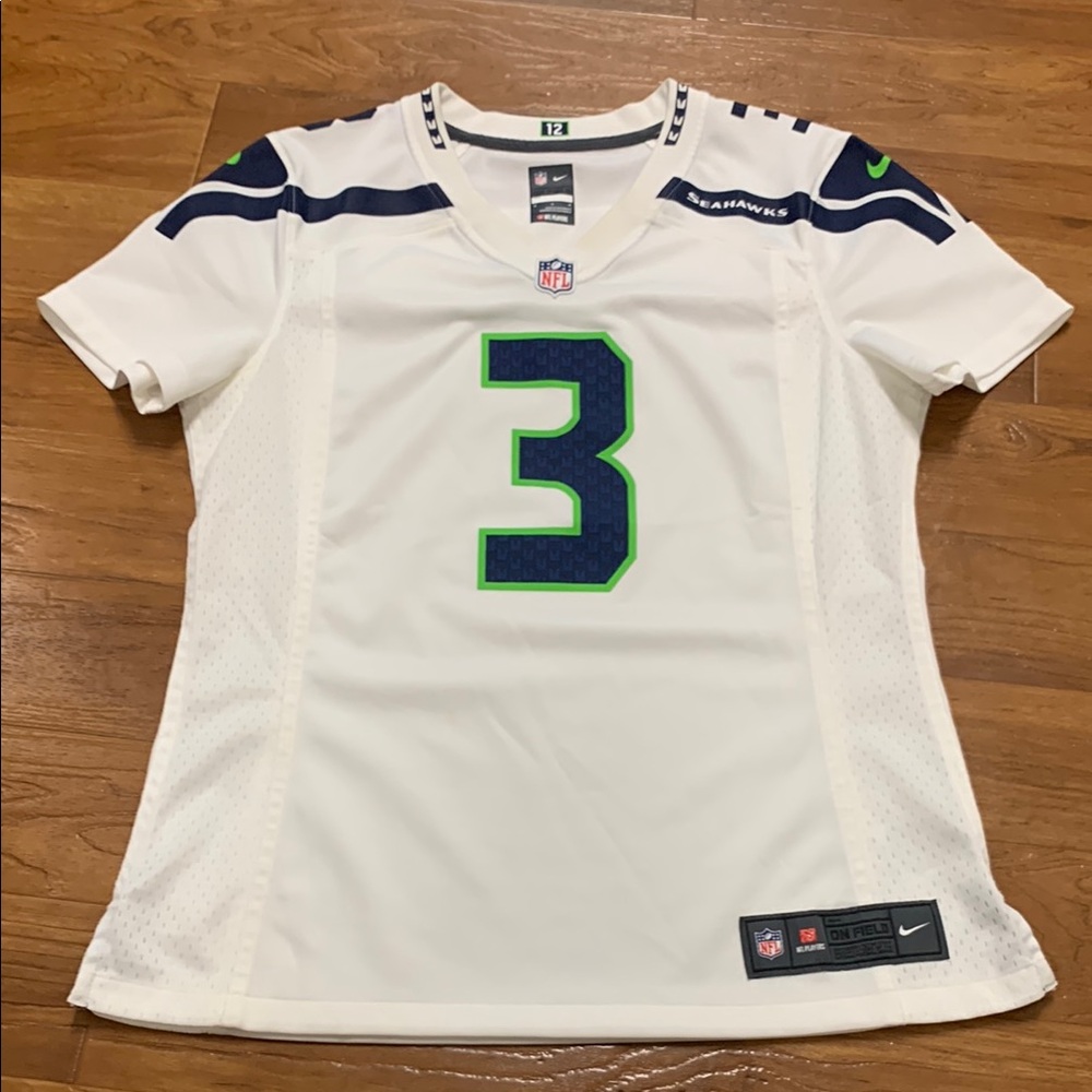 Nike Seattle Seahawks Wilson #3 Football Jersey